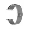 Correa de malla FIXED para Apple Watch 38/40/41 mm — FIXMEST-436-SL Plata, acero inoxidable milanés, ajustable