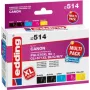 Cartucho de tinta EDDING sustituye a Canon PGI-570XL+CLI-571XL compatible negro cian magenta (18-514-01)