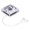 Ventilador de refrigeración PWM ARGB de 120 mm Jonsbo ZA-120 blanco — modelo ZA-120W, control PWM, iluminación ARGB