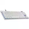 Logitech G PRO X TKL RAPID Teclado gaming, distribución QWERTZ, blanco (920-013240)