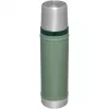 Termo STANLEY The Legendary Classic Bottle 0,6 l verde – Botella isotérmica al vacío, 600 ml