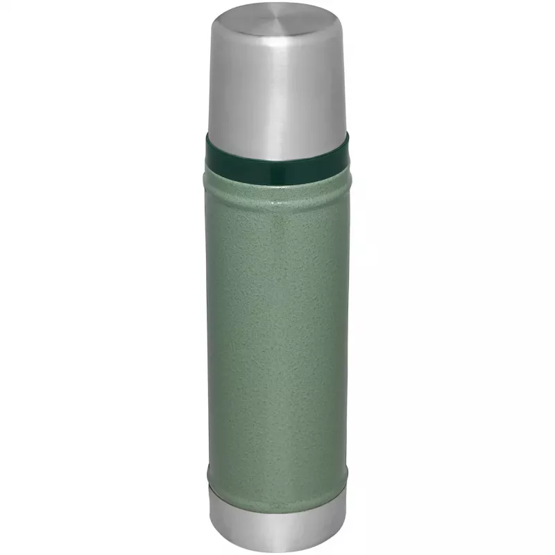 Termo STANLEY The Legendary Classic Bottle 0,6 l verde – Botella isotérmica al vacío, 600 ml