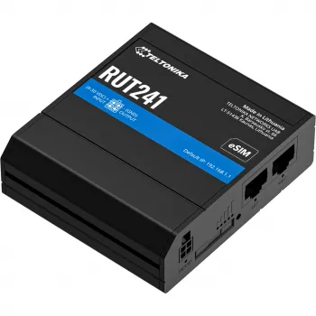 TELTONIKA NETWORKS RUT241 eSIM GLOBAL router industrial (RUT241230000)
