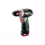 Metabo PowerMaxx BS BL Q 601749500 taladro atornillador a batería, 12V, 38 Nm, 2x 2,0 Ah