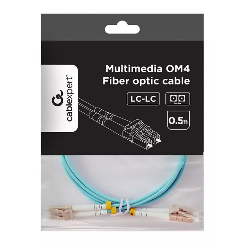 Gembird CFO-MDOM4-LC/LC-30M cable de fibra óptica InfiniBand LC/UPC 30 m OM4