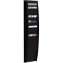 Paperflow clasificador de pared 25 compartimentos negro organizador de pared A4V1X25.01 para documentos A4