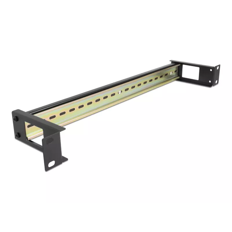 Panel para carril DIN DeLOCK 67031 metal negro 19