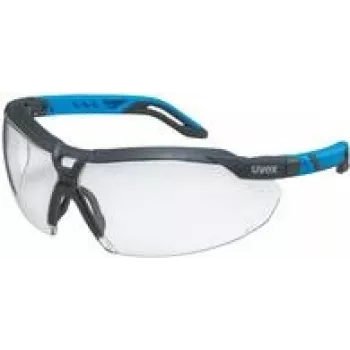 Gafas de seguridad Uvex i-5 9183 065 negras azules transparentes policarbonato