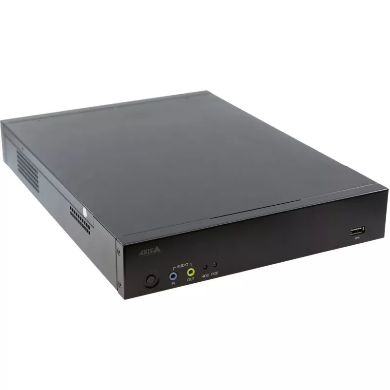 Grabador de vídeo en red Axis 02403-002 8 canales 2TB negro