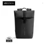 XD Design Mochila urbana resistente al agua con solapa superior - Crema/Negro