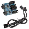 Hub USB 2.0 Akasa AK-CBUB64-30BK de 1 a 4 puertos USB 2.0