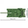 Set de construcción Cobi modelo de tanque T-34-85 — 110 piezas, edad 6+, verde