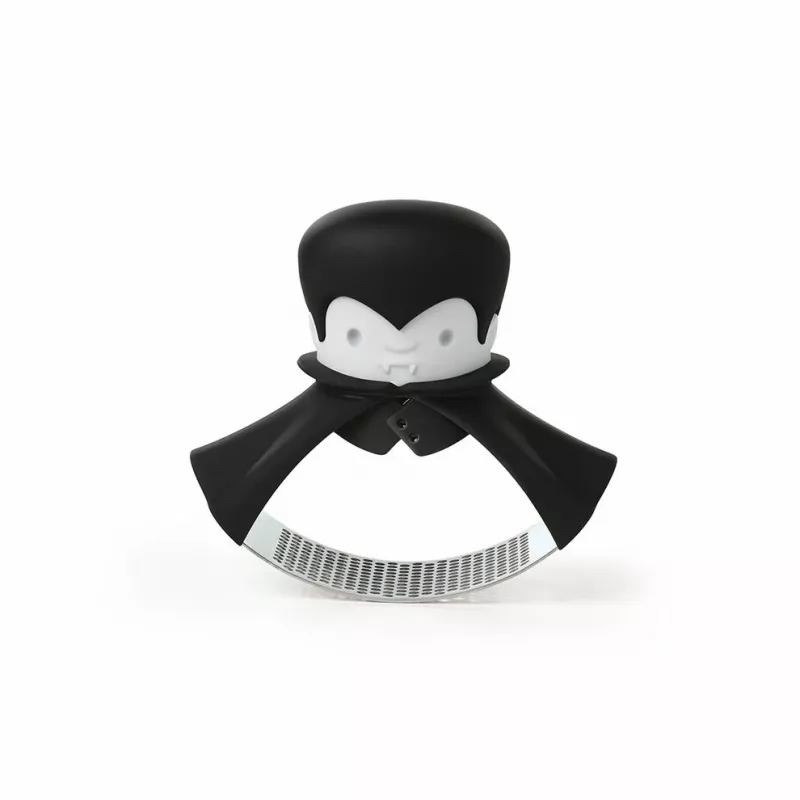 Prensaajos de mesa Ototo Design Rockula plastico acero inoxidable negro blanco