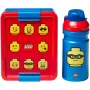 Set de comida LEGO 40580001 Bright Blue – Set de fiambrera y botella para niños
