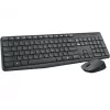 Logitech MK235 Conjunto inalámbrico de teclado y ratón Tamaño completo Gris