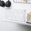 Luz de neón LED Paladone Star Wars diseño PP13123SW — letrero LED decorativo para pared o estante