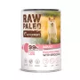 Comida húmeda para perros VETEXPERT RAW PALEO Duoprotein cerdo y cordero Adult 400 g, sin cereales, sin gluten