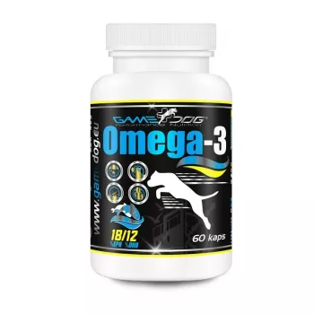 GAME DOG Omega-3 - complemento alimenticio para perros - 60 comprimidos