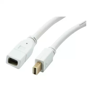Synergy 21 S216366 - Mini DisplayPort - Mini DisplayPort - conector macho - conector hembra - dorado - blanco (S216366)