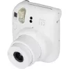 Cámara instantánea Fujifilm Instax Mini 12 Blanca — impresiones 86×54 mm, distancia focal 60 mm, pila AA