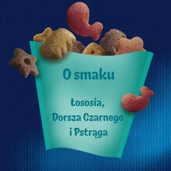 Snack para gatos Felix Party Mix Ocean Mix bolsa 60 g – snack para gatos adultos