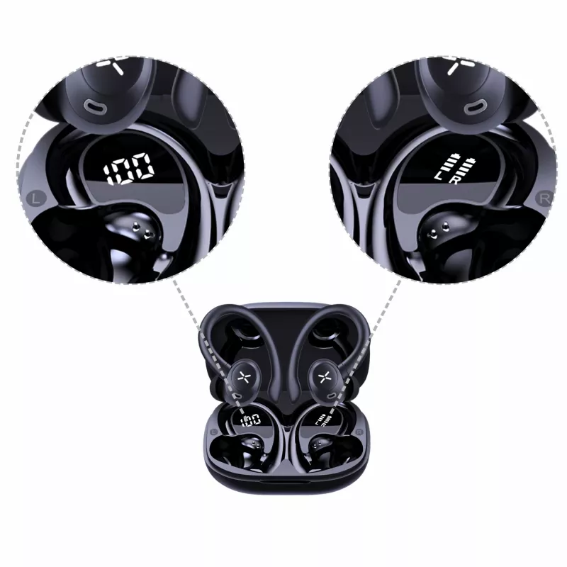 Auriculares deportivos inalámbricos MANTA Rytmo Sport 2 MATWS012BK — True Wireless, in-ear, negro