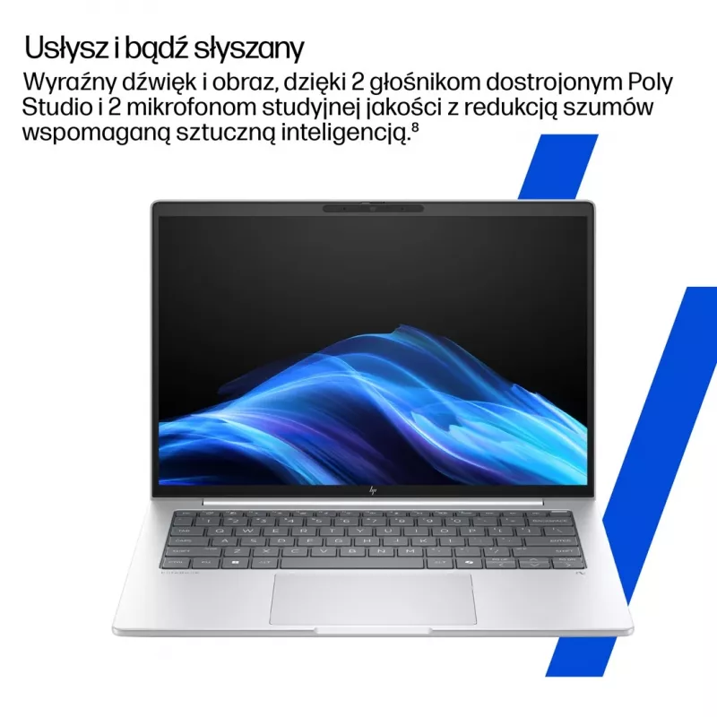 HP EliteBook 8 G1a Ryzen AI 5 Pro 340 14WUXGA IPS 400nits AG LBL 32GB DDR5 5600 SSD1TB Radeon 840M cámara IR 5 Mpx AI 62Wh W11Pro 3Y OnSite