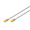 DIGITUS Cable de parcheo U/UTP slim CAT 6A RJ-45 Cat6a 2m gris