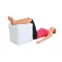 Cojín de posicionamiento de piernas inflable en forma de cubo