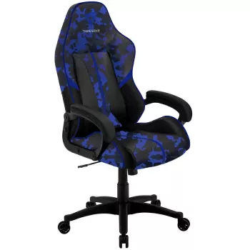 Silla gaming thunder x3 BC1 Camo Blue con asiento ajustable en altura y reclinable