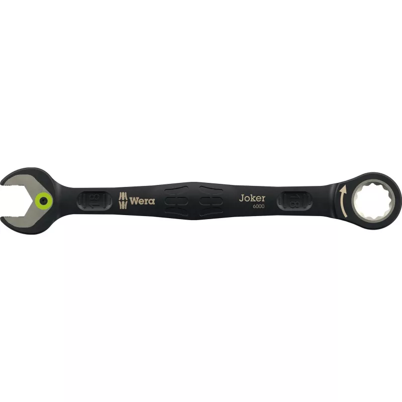 Wera 6000 Joker Black Edition juego de llaves combinadas de carraca, 11 uds.