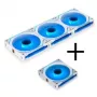 Kit de ventiladores para caja Lian Li UNI FAN SL-INF 120 ARGB PWM, pack de 4, blanco
