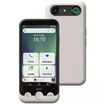 Smartphone Doro Aurora A10 4,5 pulgadas 4GB RAM 64GB negro blanco