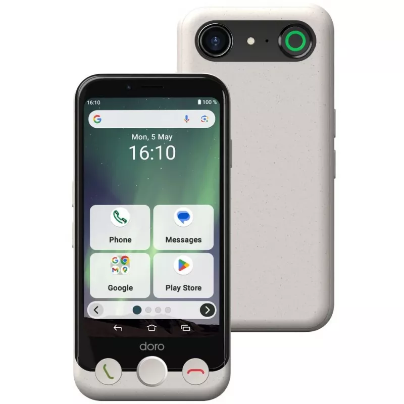 Smartphone Doro Aurora A10 4,5 pulgadas 4GB RAM 64GB negro blanco