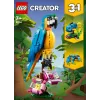 LEGO set de construcción loro exótico 31136 — modelo de exposición Creator, 253 piezas, 220×120×110 mm