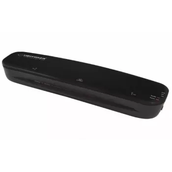 Plastificadora Esperanza EFL002 laminadora en frío/caliente 250 mm/min negro