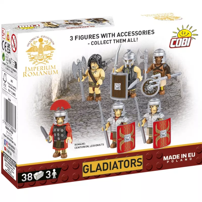 Blocks Imperium Romanum - Gladiators 3 figuras