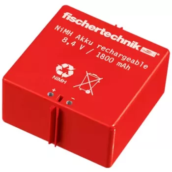 Cargador de baterías Fischertechnik 34969 NiMH 1500mAh 8,4V Negro Rojo