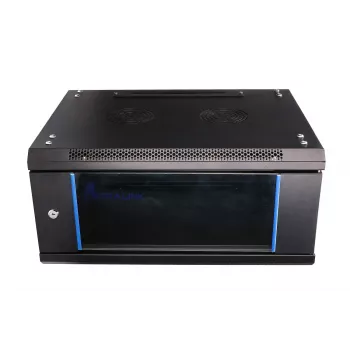 Rack de pared Extralink 4U 600x450 Negro