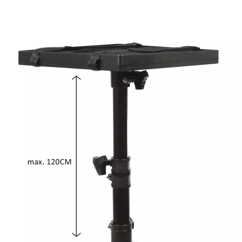 Soporte de proyector portátil ajustable MACLEAN MC-920, altura hasta 1,2 m, trípode ligero