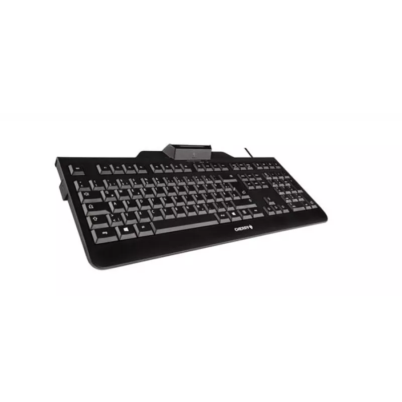 CHERRY KC 1000 SC teclado USB QWERTZ suizo negro