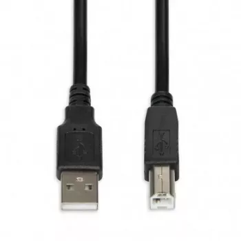 Cable USB iBox IKU2D 3 m USB 2.0 USB A USB B negro