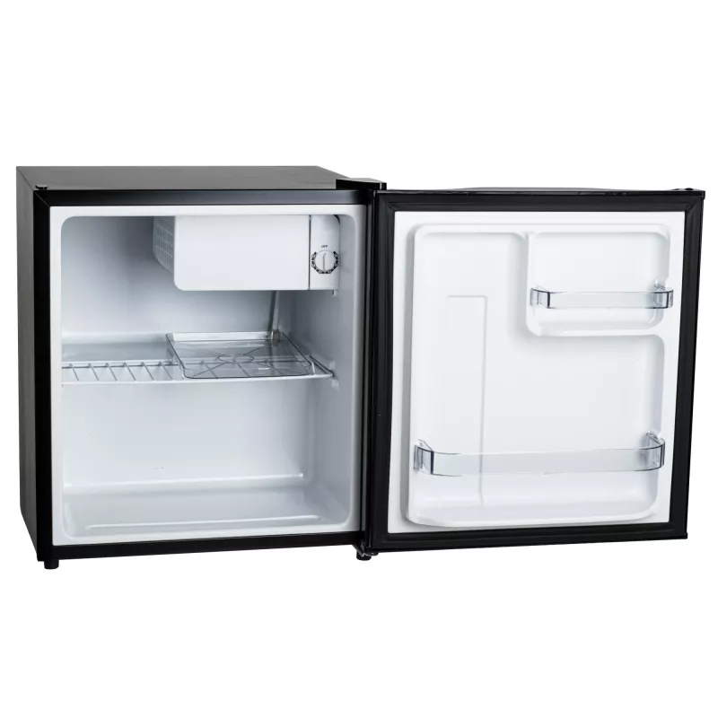 Adler frigorífico | AD 8096 | Clase de eficiencia energética E | Independiente | Larder | Altura 49,5 cm | Capacidad neta del frigorífico 45 L | 39 dB | Negro