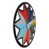 Reloj NeXtime 8163 Circus, Ø43 cm, pared, negro/multicolor