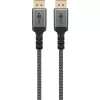 Pro Displayport 1.4 Sleeved - Cable de pantalla - 3 m - Negro