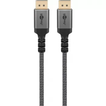 Pro Displayport 1.4 Sleeved - Cable de pantalla - 3 m - Negro