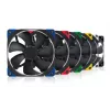 Ventilador de carcasa Noctua NF-A14 PWM chromax.Black.swap de 140 mm, 12V, 300–1500 RPM, PWM, 140,2 m³/h, 24,6 dB