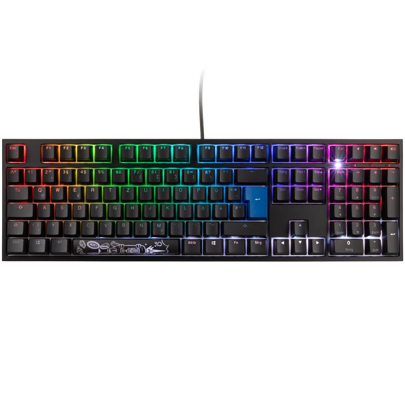 Teclado Ducky ONE 2 RGB Gaming USB Negro