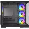 Caja PC Silentware View A-RGB negra VIEWSchwarz — caja mid-tower con iluminación A-RGB