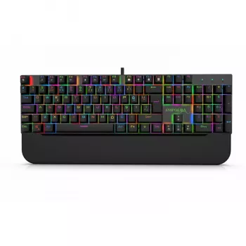 Teclado gaming Incase IKG-443 mecánico, RGB, distribución alemana